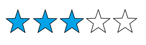 3 stars